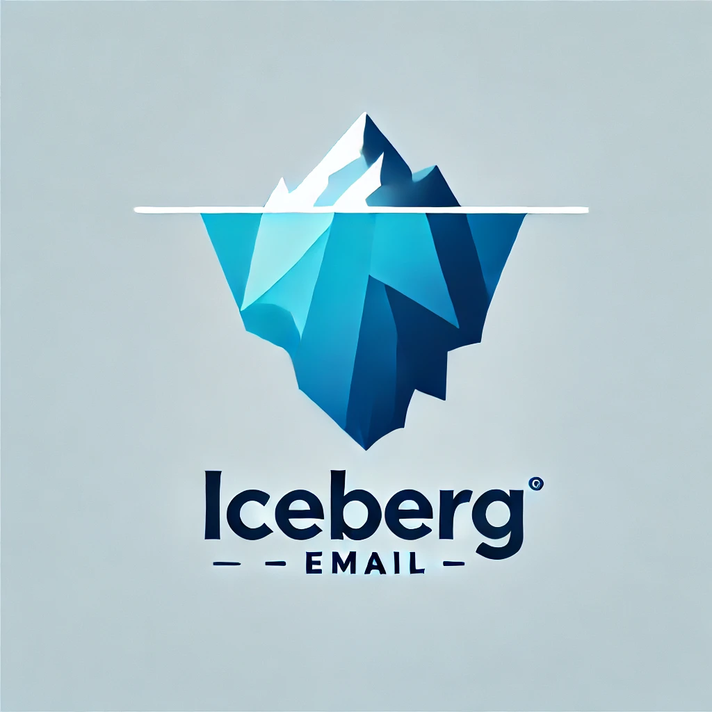 Iceberg Email Logo